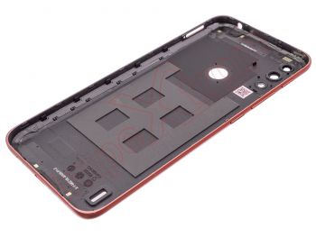 Coral Red battery cover for Motorola Moto E7i Power, XT2097